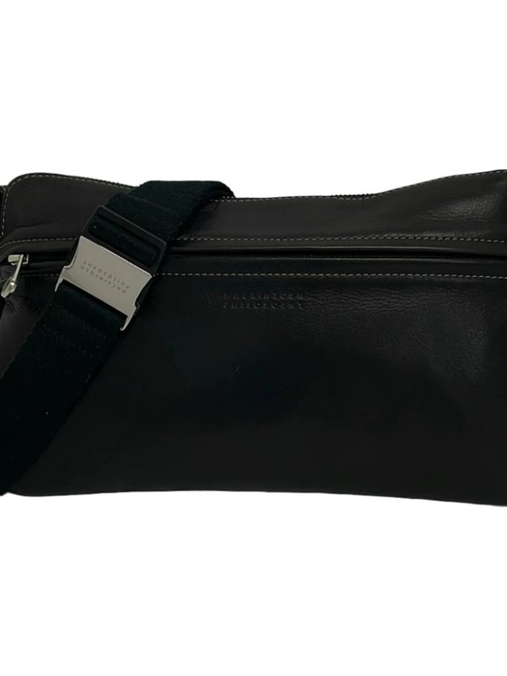 MACKINTOSH PHILOSOPHY Dark Brown Leather Shoulder Bag